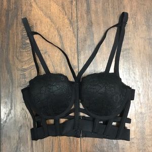 Black Bra Bralette 34A